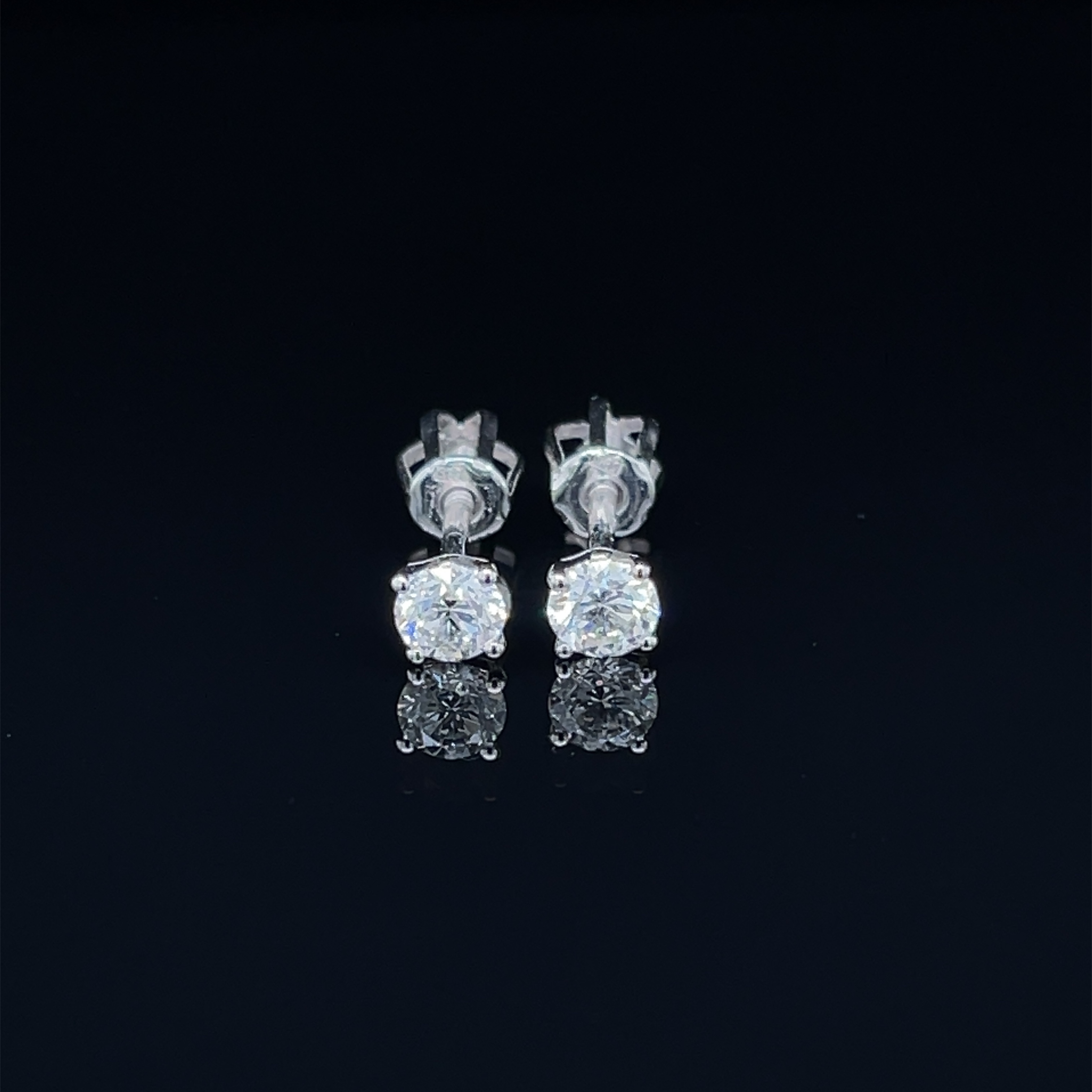 Diamantové náušnice 0.45ct VS-SI/F-G